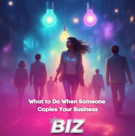 What to do when someone copies your business ideas